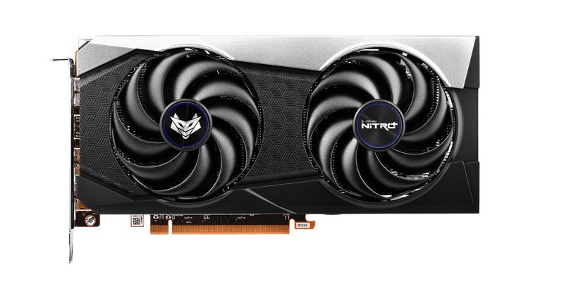 Sapphire NITRO+ RX 6600 XT 8G; čelná strana