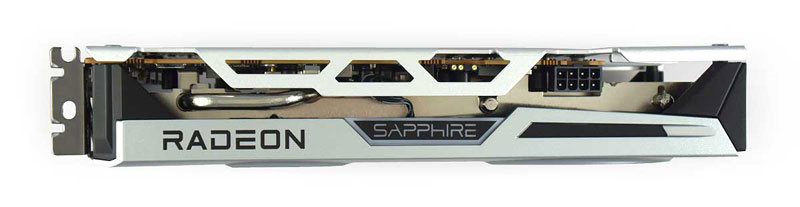 Sapphire NITRO+ RX 6600 XT 8G; horná strana