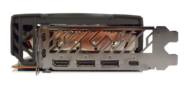 Sapphire NITRO+ RX 6800 XT SE 16G; obrazové výstupy