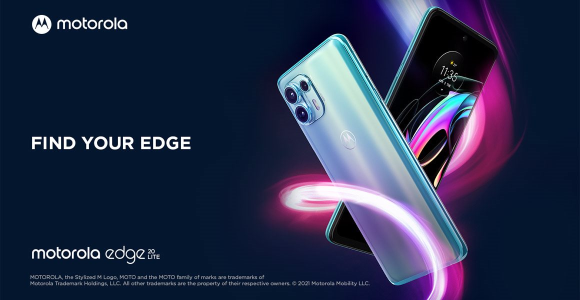 Motorola mobil Edge 20 Lite