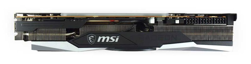 MSI RX 6900 XT Gaming X TRIO 16G; horná strana