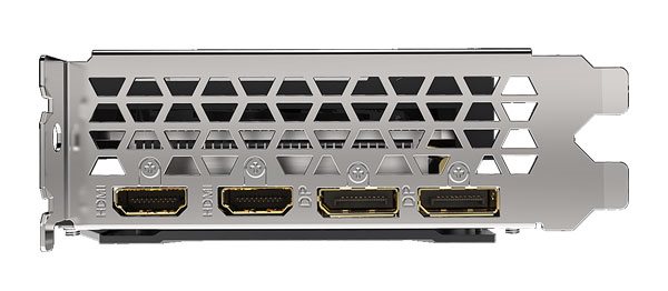 Gigabyte RX 6600 EAGLE 8G; obrazové výstupy