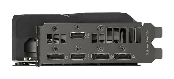 Asus DUAL RTX 3060 Ti O8G V2; obrazové výstupy