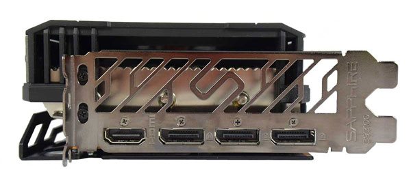 Sapphire PULSE RX 6800 16G; obrazové výstupy