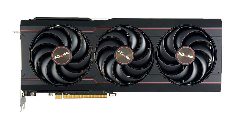 Sapphire PULSE RX 6800 16G; čelná strana