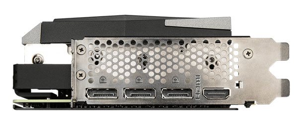 MSI RTX 3070 Gaming TRIO Plus 8G; obrazové výstupy