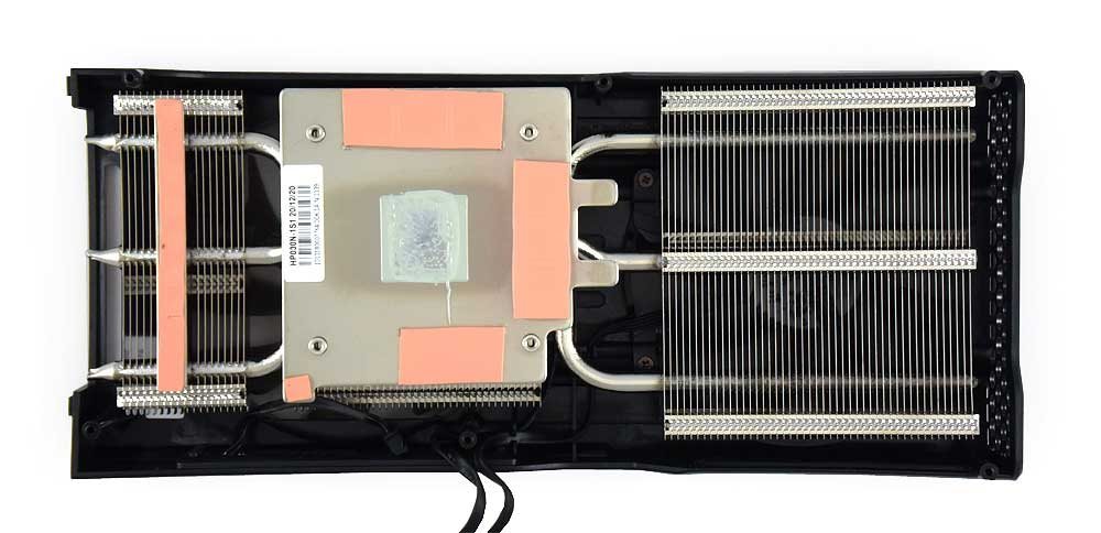 Gainward RTX 3050 GHOST OC 8G; systém chladenia