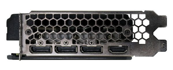 Gainward RTX 3050 GHOST OC 8G; obrazové výstupy