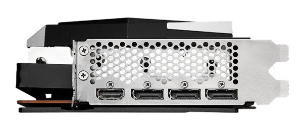 MSI RX 6800 XT Gaming X TRIO 16G; obrazové výstupy