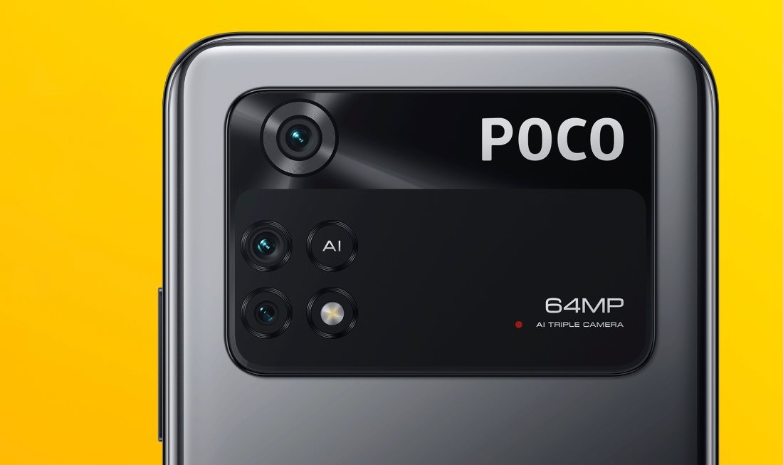 POCO M4 Pro, výstupok s fotoaparátmi