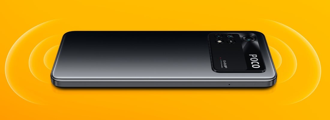 POCO M4 Pro, rozloženie reproduktorov