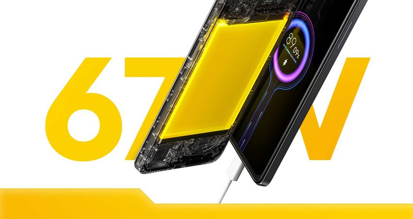 POCO X4 Pro 5G nabíjanie