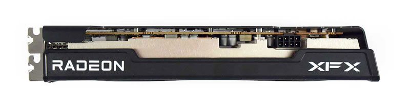 XFX RX 6600 XT Speedster SWFT 210 Core; horná strana