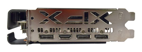 XFX RX 6600 XT Speedster SWFT 210 Core; obrazové výstupy