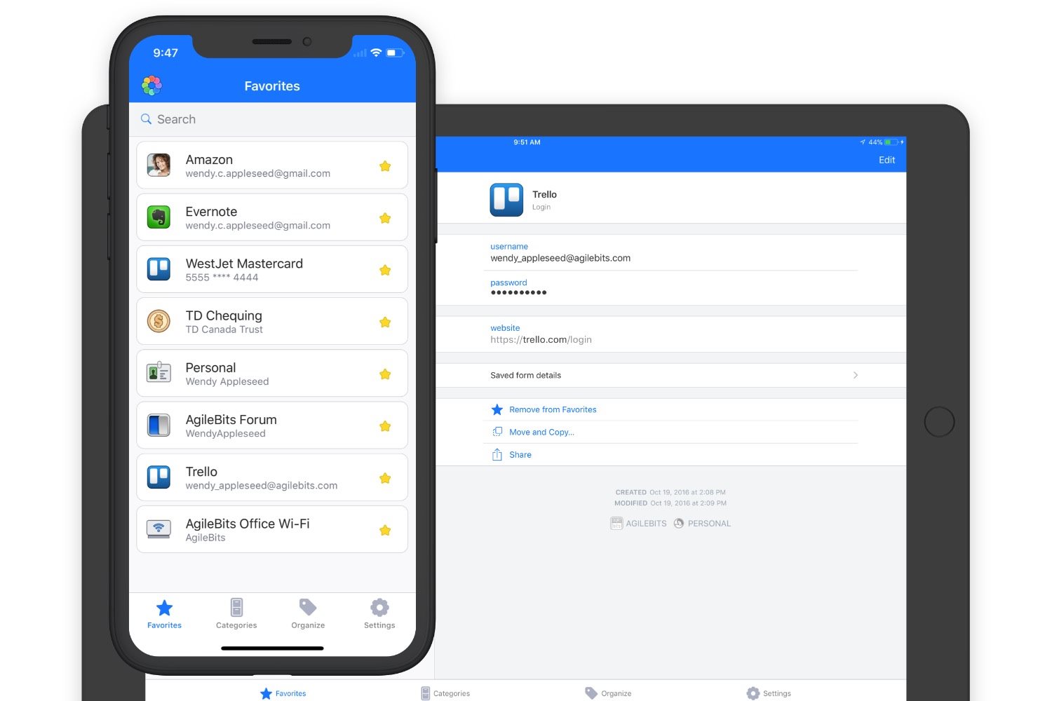 Správce hesiel 1Password