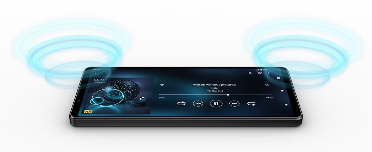 Sony Xperia 1 IV 5G, stereo reproduktory