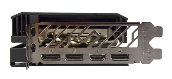 Sapphire PULSE RX 6750 XT 12G; obrazové výstupy