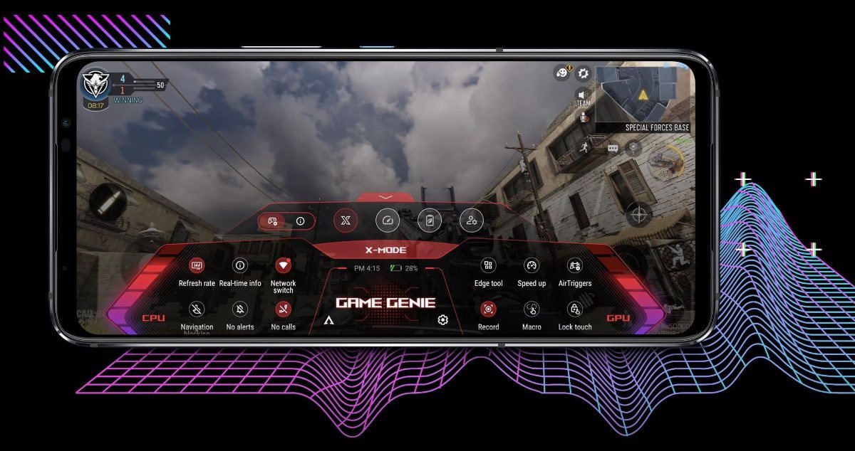 Asus ROG Phone 6, AMOLED displej