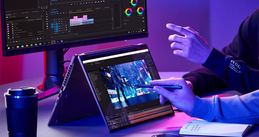 ASUS ROG Flow X16 kreativita
