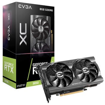 EVGA RTX 3050 XC GAMING 8G