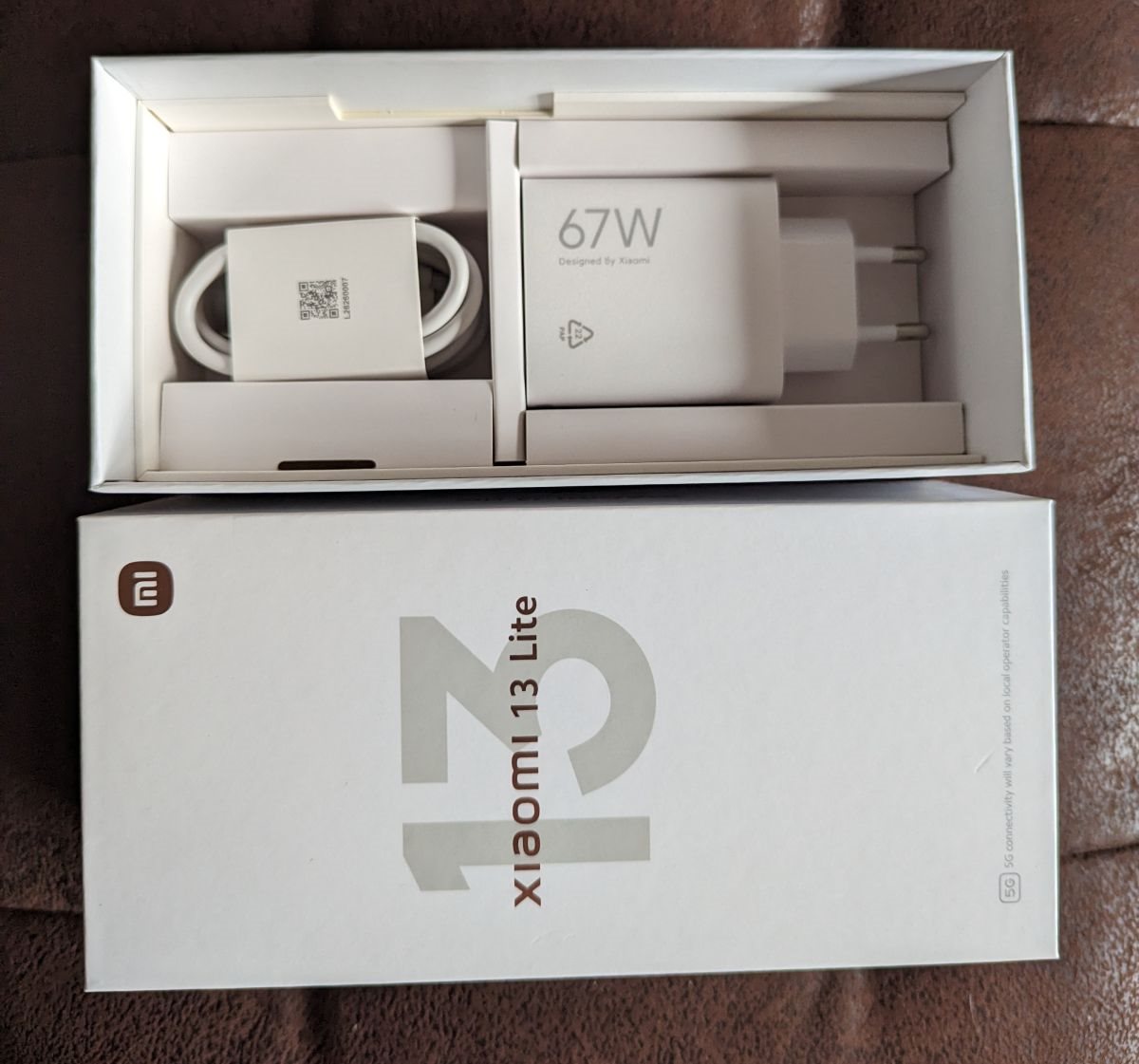 Xiaomi 13 Lite, balenie 