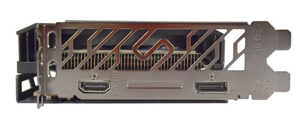 Sapphire PULSE RX 6500 XT 8G; obrazové výstupy