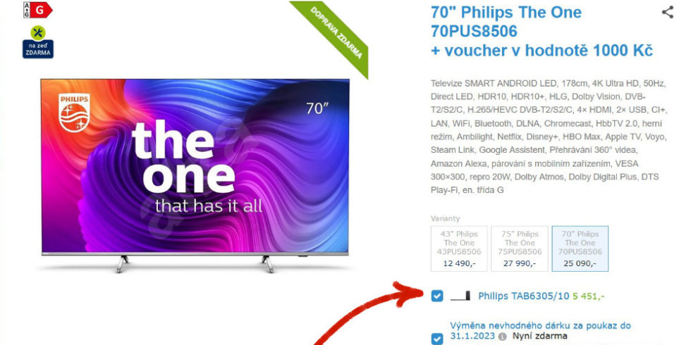 Philips TAB6305/10