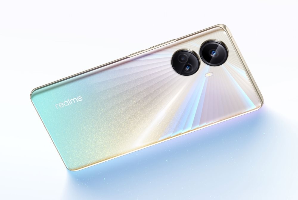 Realme 10 Pro+, zadná strana