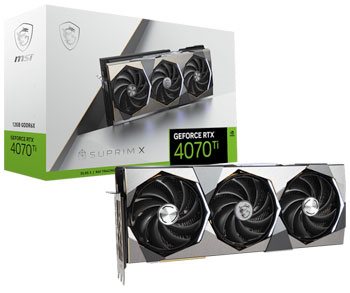 MSI RTX 4070 Ti SUPRIM X 12G
