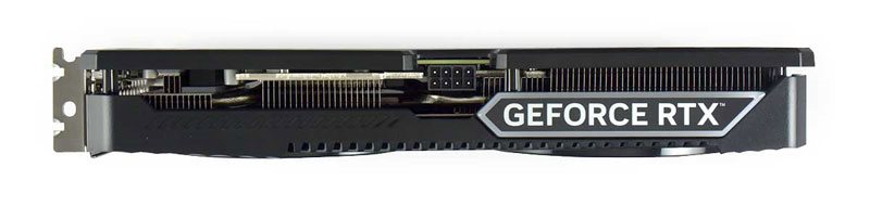 Gainward RTX 4070 GHOST 12G; horná strana 