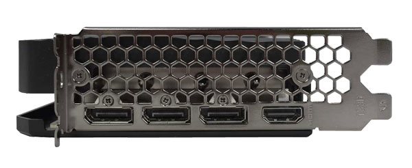 Gainward RTX 4070 GHOST 12G; obrazové výstupy 