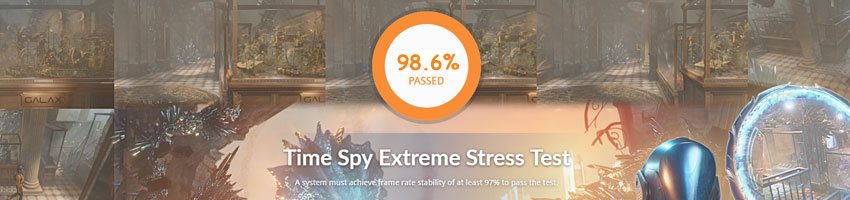 Gainward RTX 4070 GHOST 12G; 3DMark Stress Test 