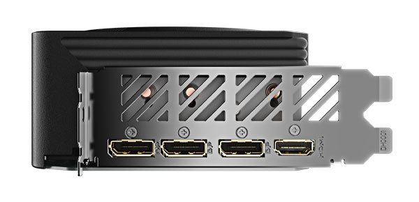 Gigabyte RTX 4070 GAMING OC 12G; obrazové výstupy 