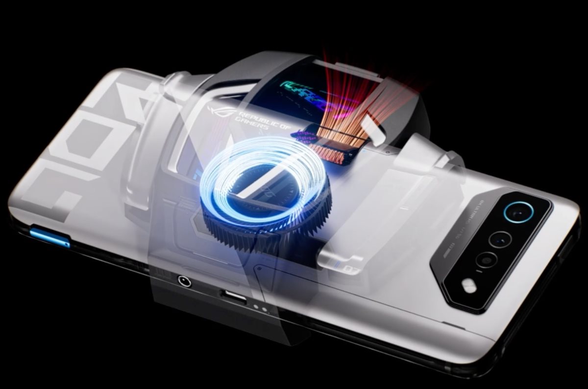 Asus ROG Phone 7 Ultimate, chladenie