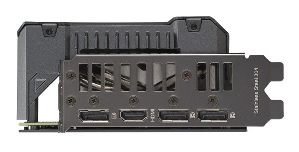 Asus TUF RTX 4070 O12G Gaming; obrazové výstupy 