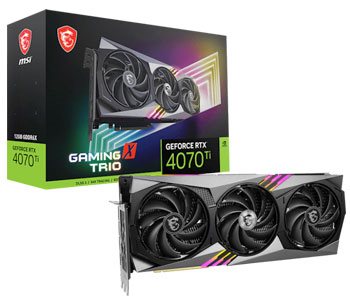 MSI RTX 4070 Ti GAMING X TRIO 12G