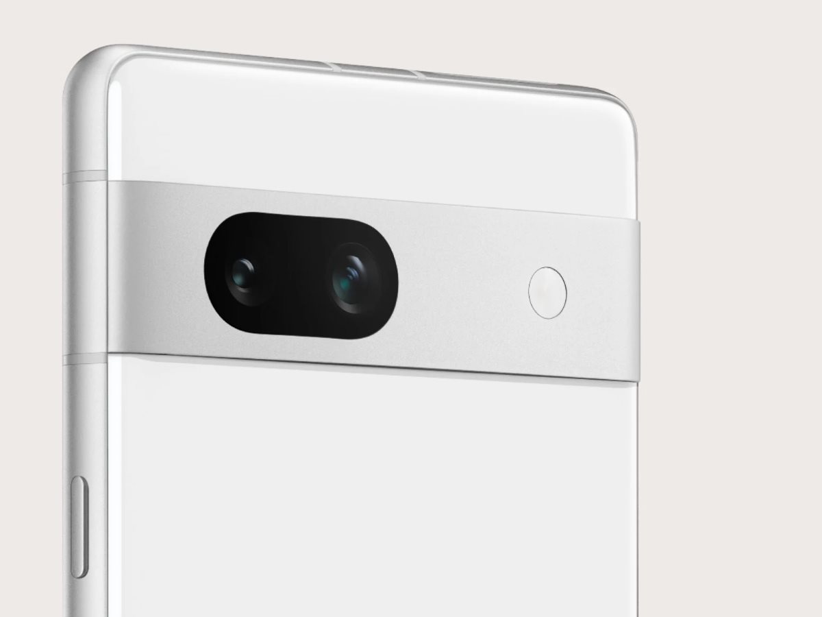 Google Pixel 7a, fotoaparát