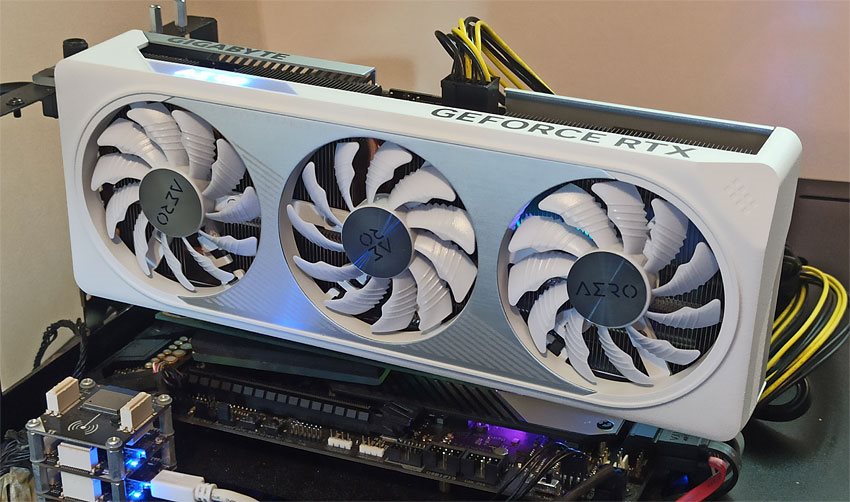 Gigabyte RTX 4060 Ti AERO OC 8G v testoch