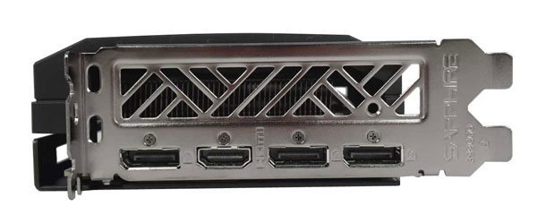 Sapphire PULSE RX 7600 8G; obrazové výstupy