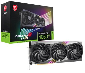 MSI RTX 4060 Ti GAMING X TRIO 8G