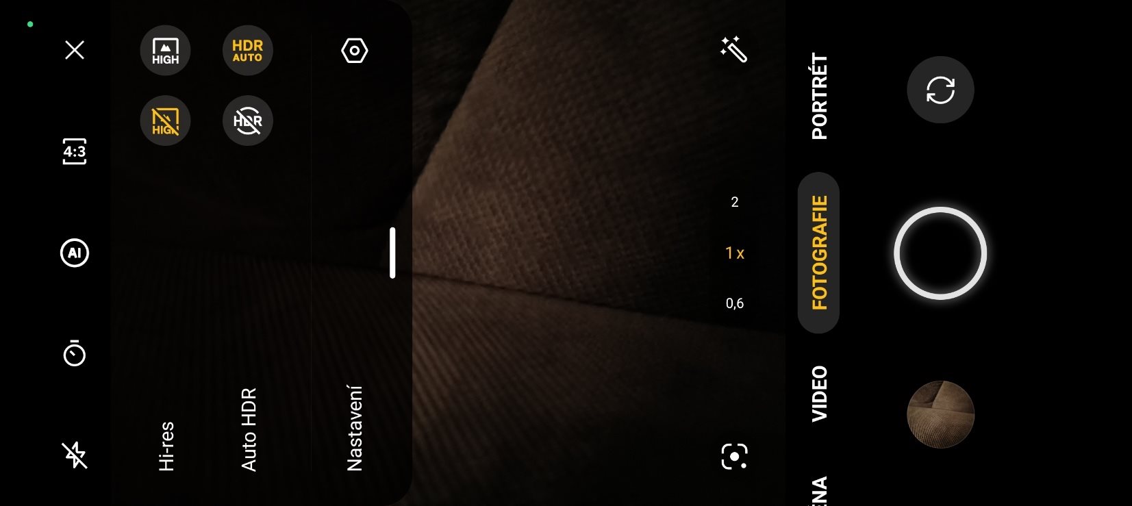 OnePlus Nord 3 5G, aplikácia fotoaparátu