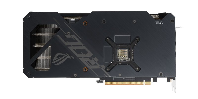 Asus STRIX RX 7600 O8G Gaming; zadná strana