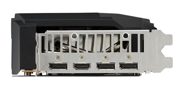 Asus STRIX RX 7600 O8G Gaming; obrazové výstupy