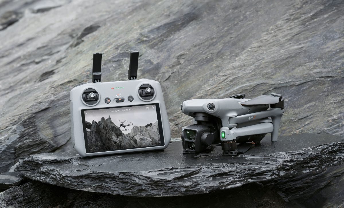 DJI Air 3, súprava s ovládačom