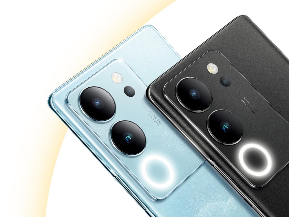 Vivo V29, osvetlenie Aura Light