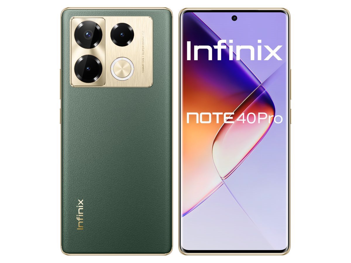 Infinix Note 40 Pro, dizajn