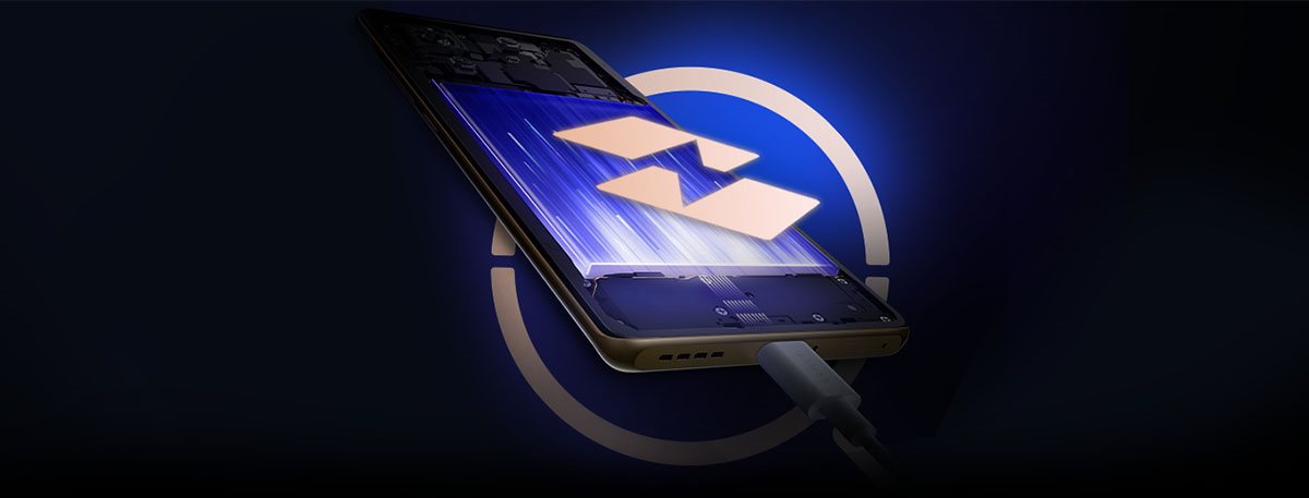 Infinix Note 40, nabíjanie