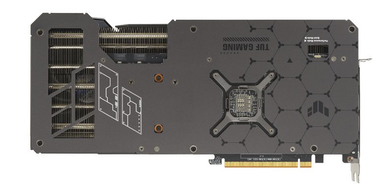 Asus TUF RX 7900 GRE O16G Gaming; zadná strana