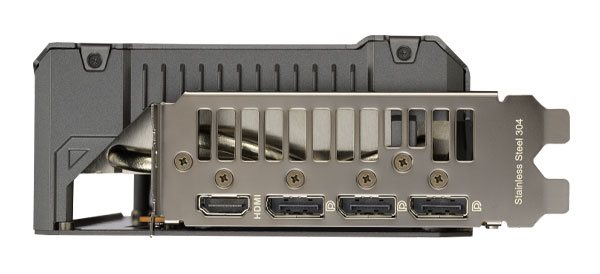 Asus TUF RX 7900 GRE O16G Gaming; obrazové výstupy 
