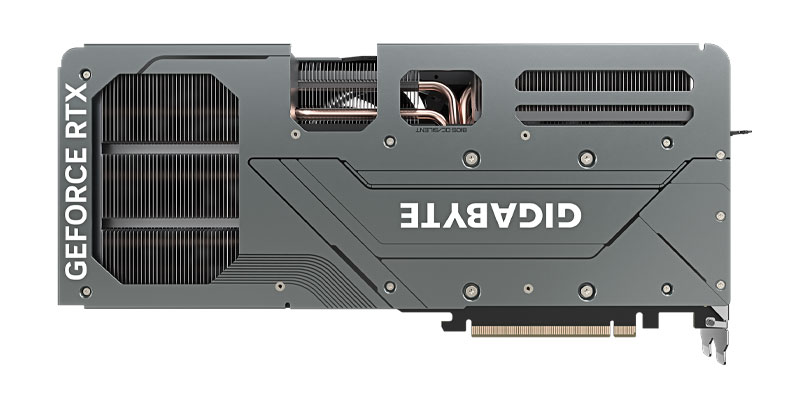 Gigabyte RTX 4080 SUPER GAMING OC 16G; zadná strana